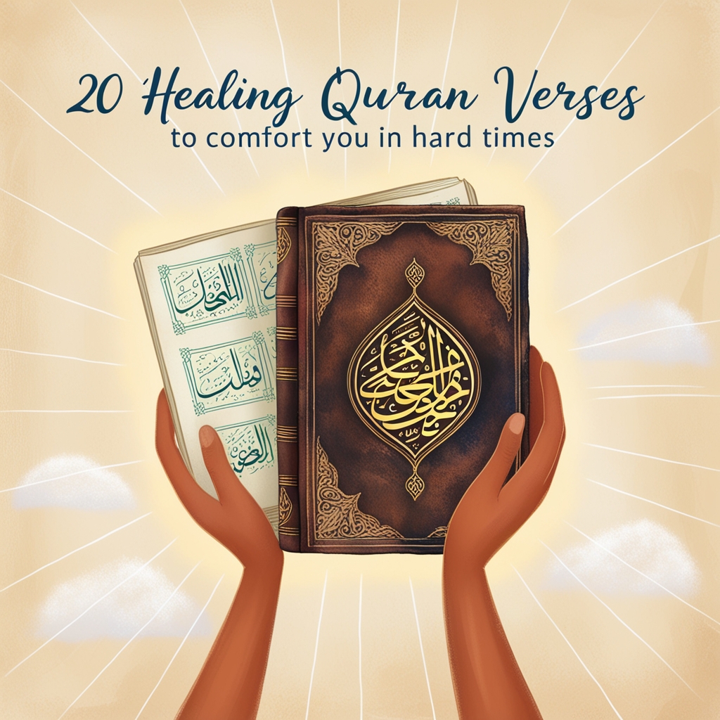 20 Healing Quran Verses to Comfort You in Hard Times